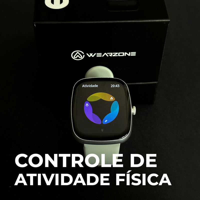 Smartwatch EASY A PROVA D'ÁGUA 1 ATM 45mm