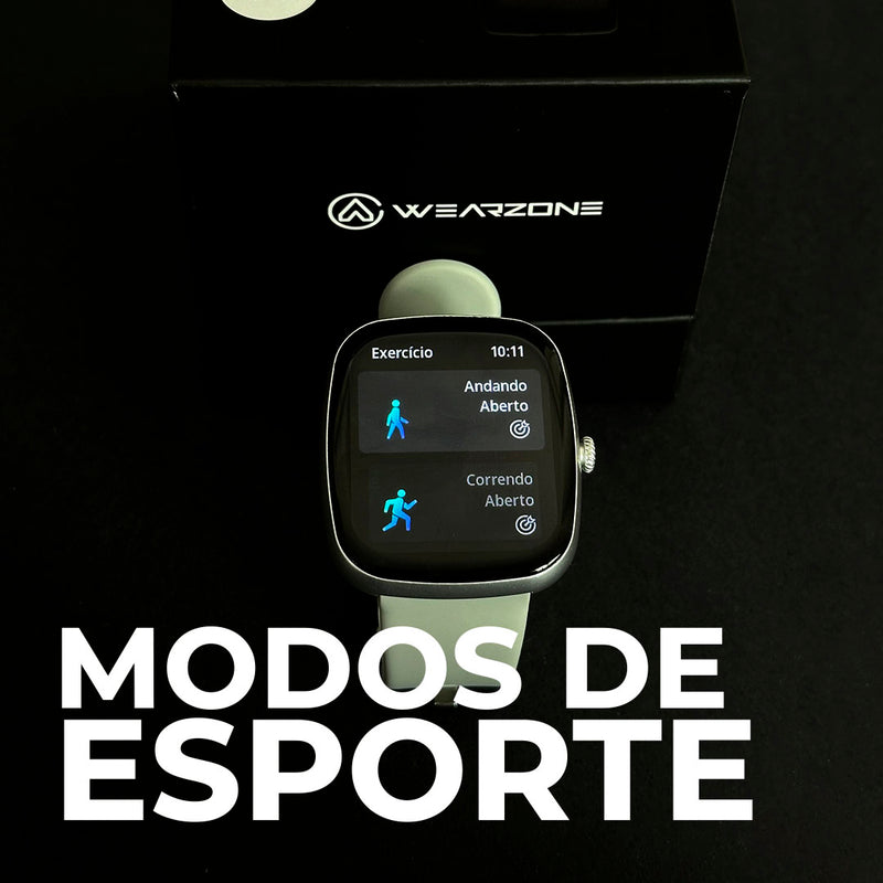 Smartwatch EASY A PROVA D'ÁGUA 1 ATM 45mm