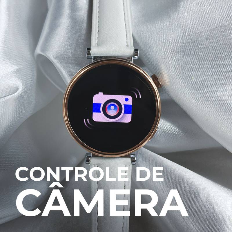 Smartwatch ÁUREA 40mm | TELA AMOLED | DUAS PULSEIRAS