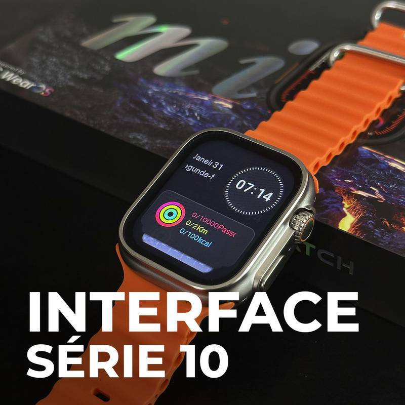 Smartwatch GS10 Ultra Mini 41mm Watch face atualizadas Serie 10