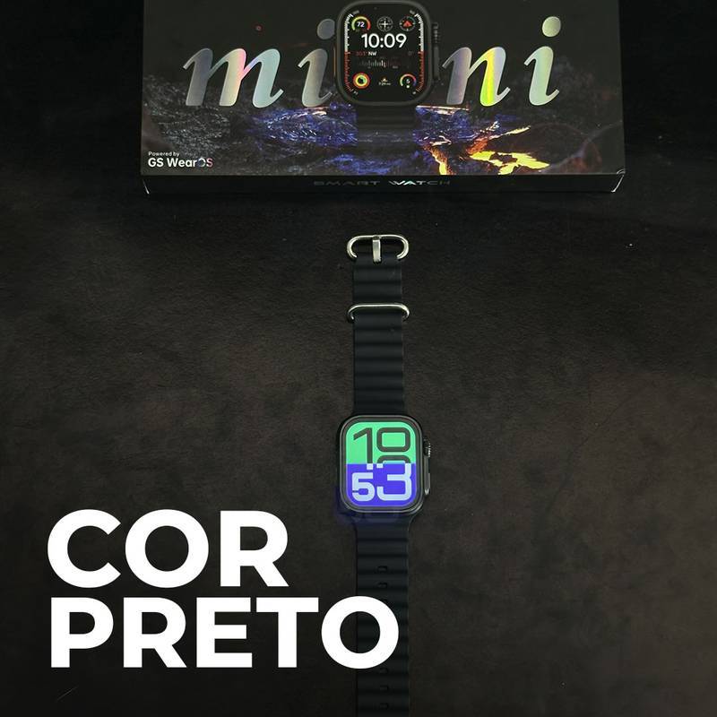 Smartwatch GS10 Ultra Mini 41mm Watch face atualizadas Serie 10