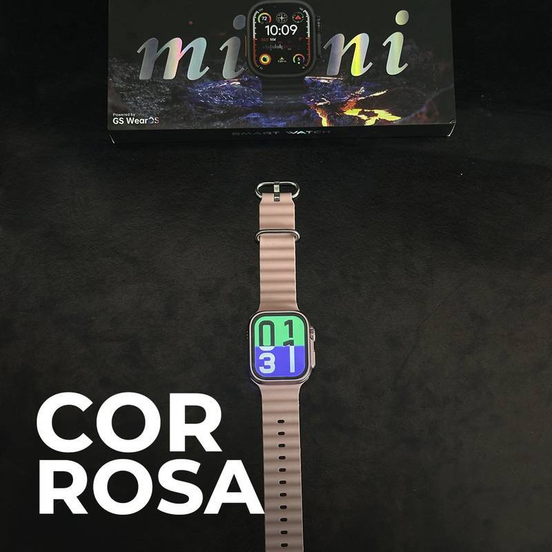 Smartwatch GS10 Ultra Mini 41mm Watch face atualizadas Serie 10